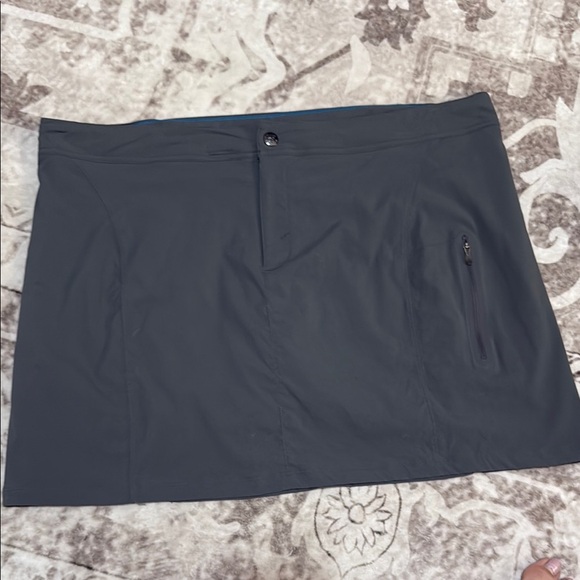 Columbia Other - Columbia Charcoal Skort with Embroidered Logo